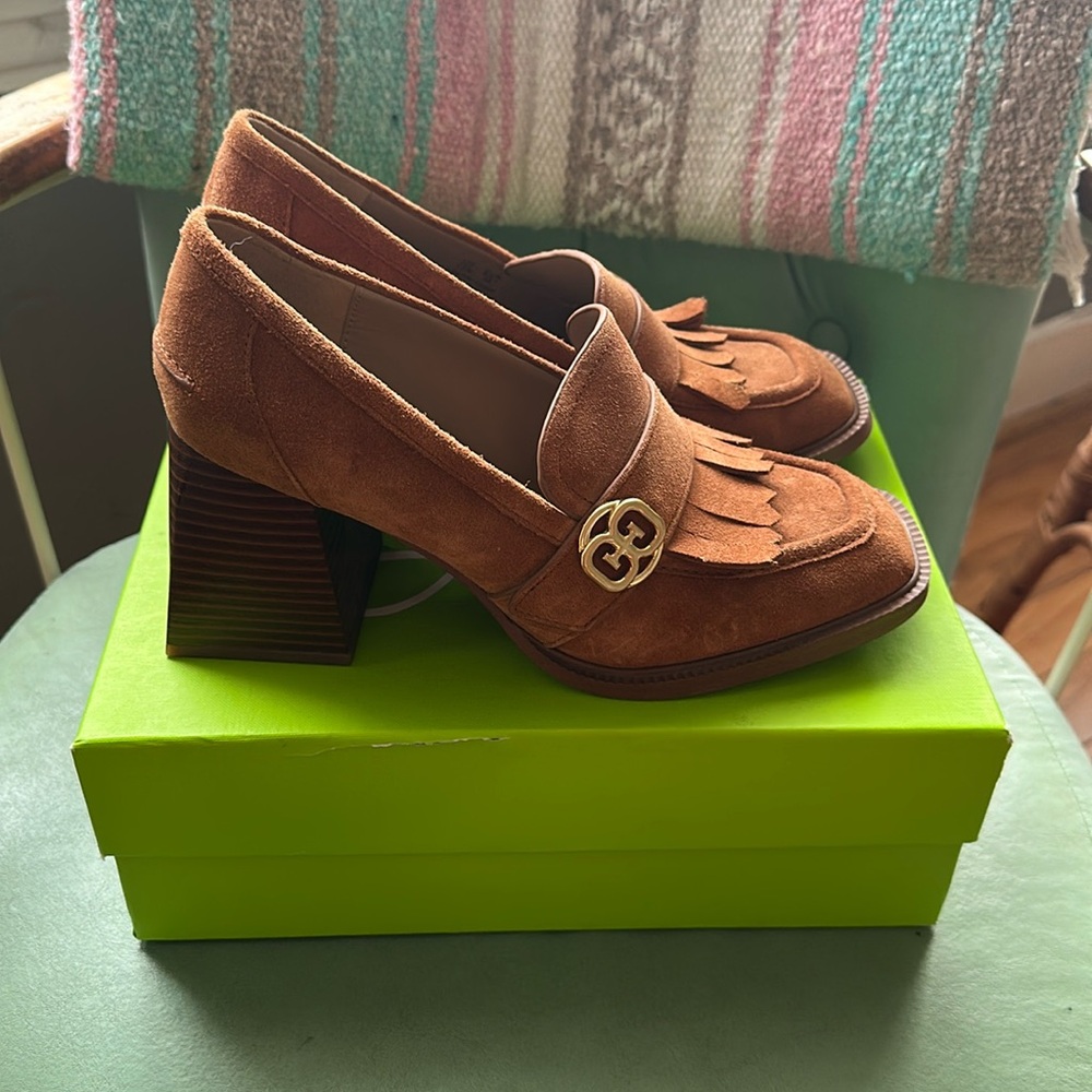 Sam Edelman, Brown Suede Loafers women’s 7 1/2